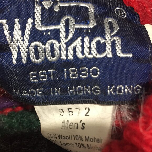 VINTAGE WOOLRICH KNIT WOOL BLEND SWEATERS SIZE L - Picture 11 of 11